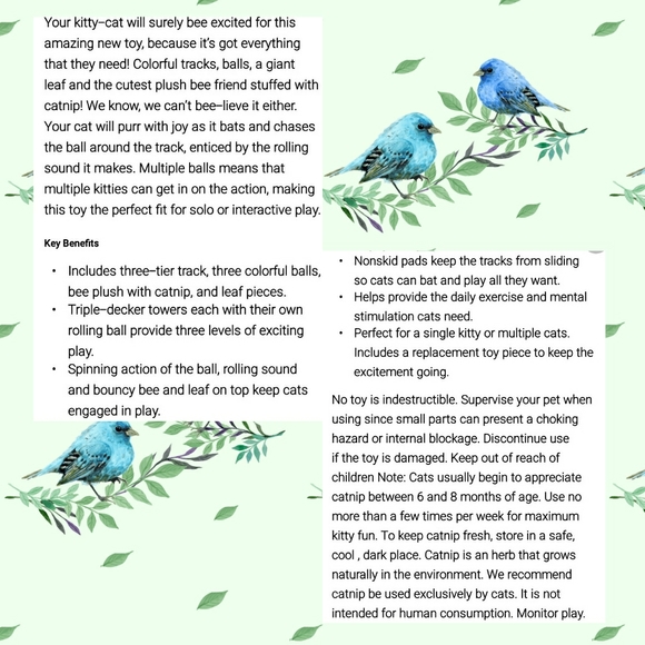 NEW 2-Cat Scratch, Bat, Play Toy Bundle - Picture 6 of 9